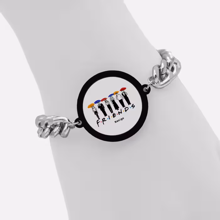 دستبند ناکسیگو مدل Friends کد BZ7555