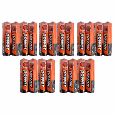 باتری قلمی مدل AA بسته 20 عددی