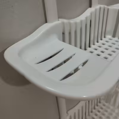 قفسه حمام مدل غزال طرح شقایق کد GH 76