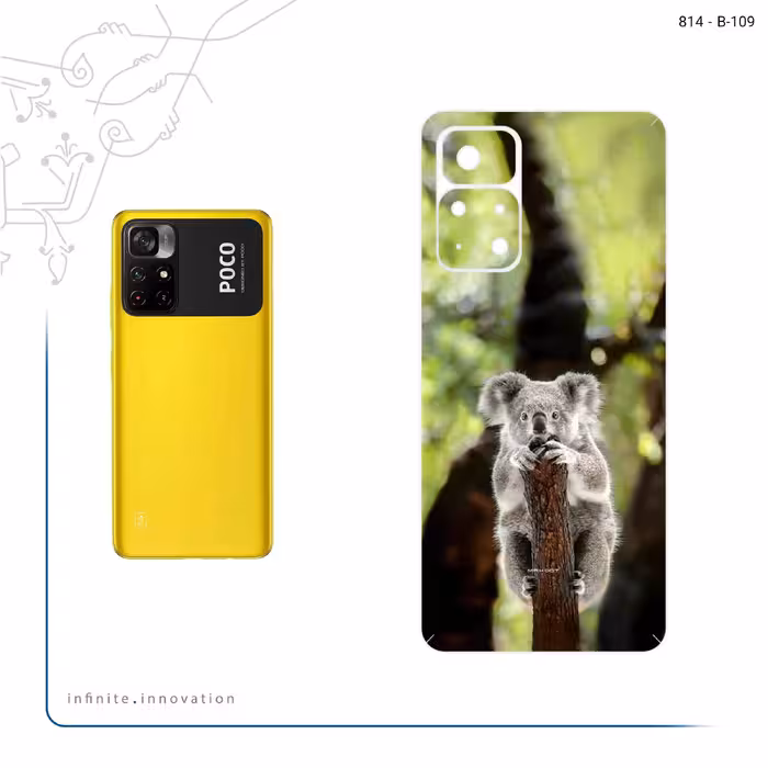 برچسب پوششی ماهوت مدل Koala bear مناسب برای گوشی موبایل شیائومی Poco M4 Pro 5G