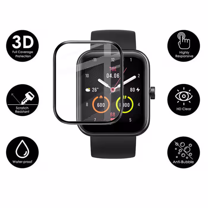محافظ صفحه نمایش لاین مدل RT007 مناسب برای ساعت هوشمند شیائومی Maimo Watch wt 2105 بسته سه عددی
