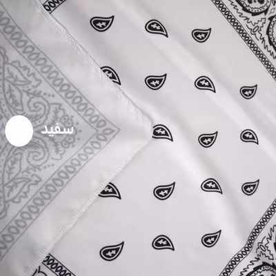 دستمال سر و گردن مدل باندانا کد 100