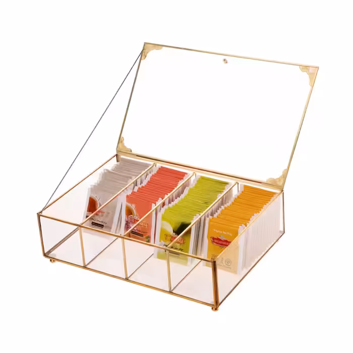 باکس شیشه ای مدل تیبگ 4 خانه