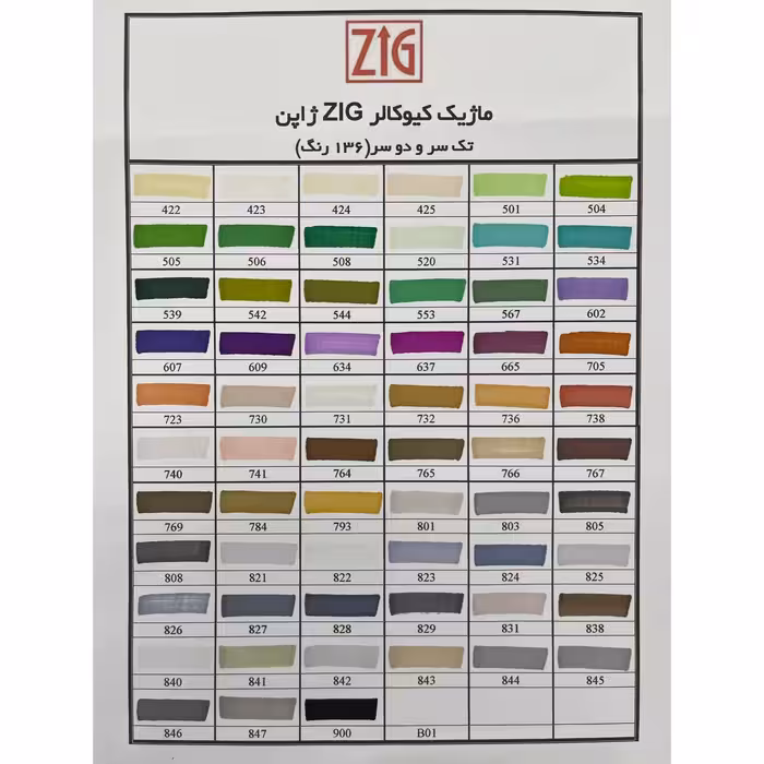 ماژیک راندو زیگ مدل کیوکالر کد C04