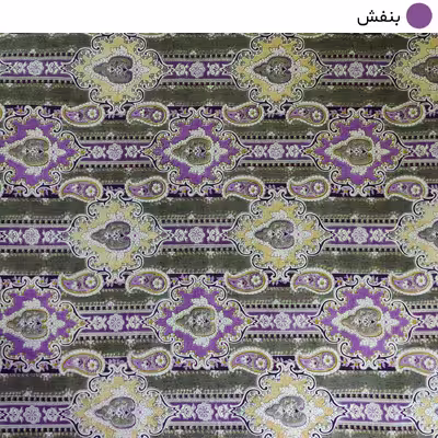 سرویس ملحفه سندس مدل ترمه کد F872 یکنفره 2 تکه
