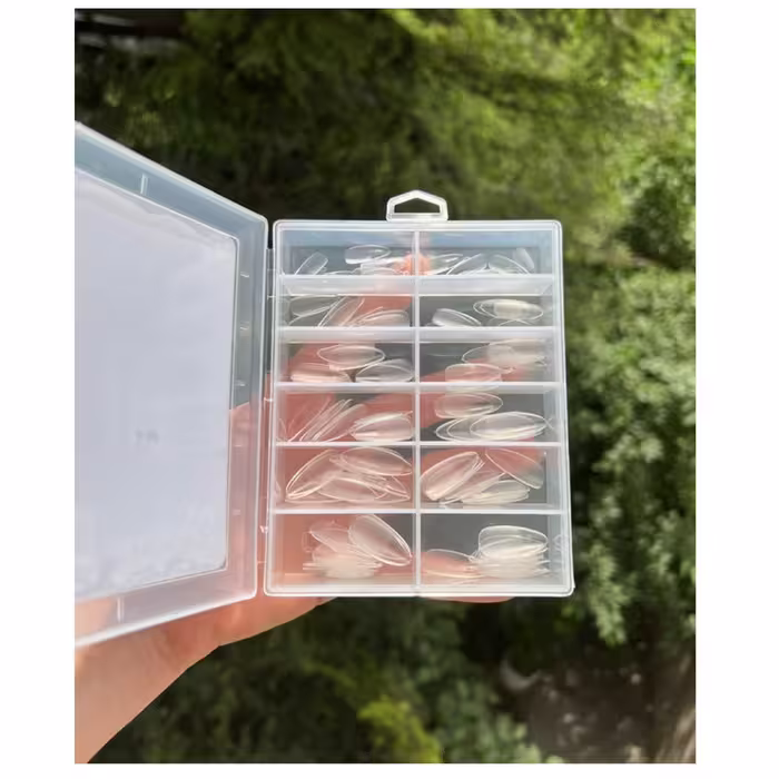 قالب کاشت ناخن کوپر مدل میچا کد C-02 بسته 120 عددی