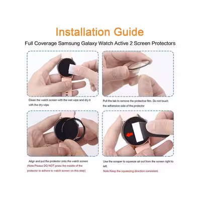  محافظ صفحه نمایش لاین مدل RT007 مناسب برای اپل واچ Ultra 49mm بسته دو عددی