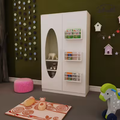 کمد اسباب بازی کودک و نوزاد اعیان مدل FH408