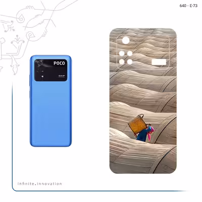 برچسب پوششی ماهوت مدل Strawberry Greenhouses مناسب برای گوشی موبایل شیائومی Poco M4 Pro 4G