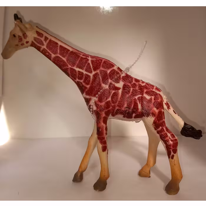 فیگور مدل زرافه طرح Animal world کد 02