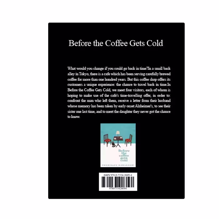 کتاب Before the Coffee Gets Cold اثر Kawaguchi Toshikazu انتشارات نبض دانش