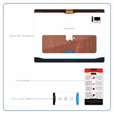 برچسب پوششی ماهوت مدل Buffalo-Leather مناسب برای تبلت اپل iPad Pro 10.5 2017 A1709