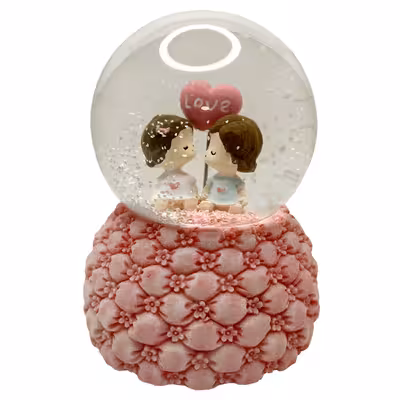 گوی موزیکال مدل پمپی Love طرح عشق کودکی کد PA4088