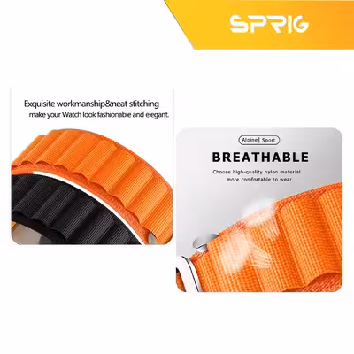 بند اسپریگ مدل Loop Alpine مناسب برای اپل واچ Series 1 Aluminum 42mm
