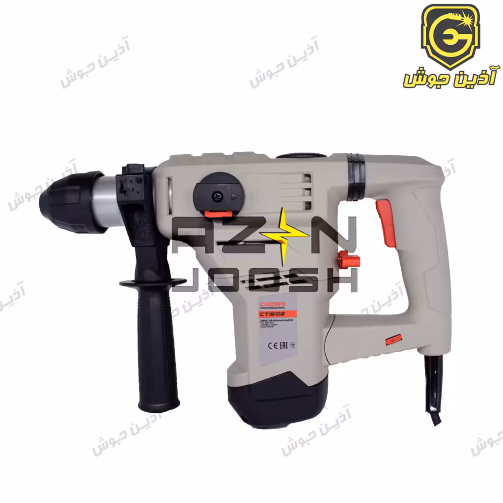 دریل بتن کن 1500 وات 32 م.م کرون Crown مدل CT18102