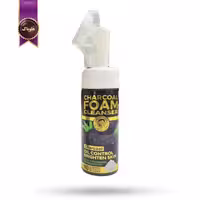 فوم شستشو براش دار ووکالی Wokali حاوی عصاره زغال چوب charcoal extract حجم 150 میلی لیتر   (اورجینال)