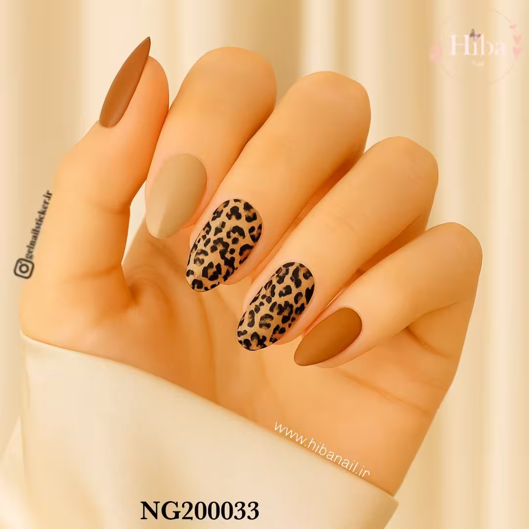 استیکر ژله ای کاشت ناخن (نیل رپ)_کد NG200033