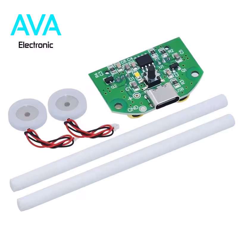 ماژول تولید بخار سرد 2 تایی با ورودی Type-C به همراه پیزو