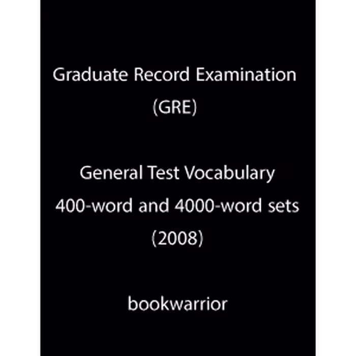 کتاب Graduate Record Examination