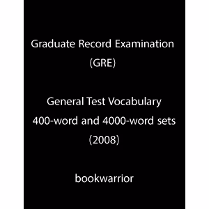 کتاب Graduate Record Examination