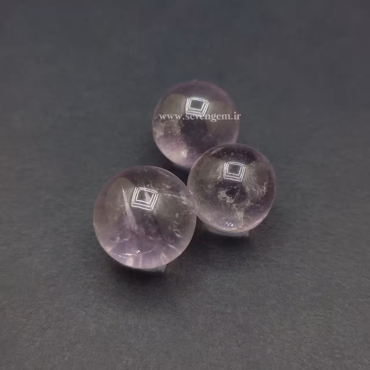 گوی آمیتیست شفاف (کد567)