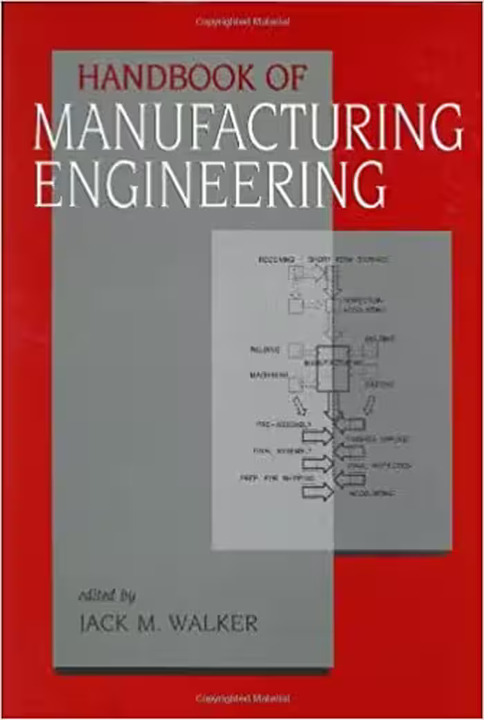 󾕇 دانلود کتاب Handbook Of Manufacturing Engineering, 2nd ed, 1996 - دانلود کتاب های دانشگاهی