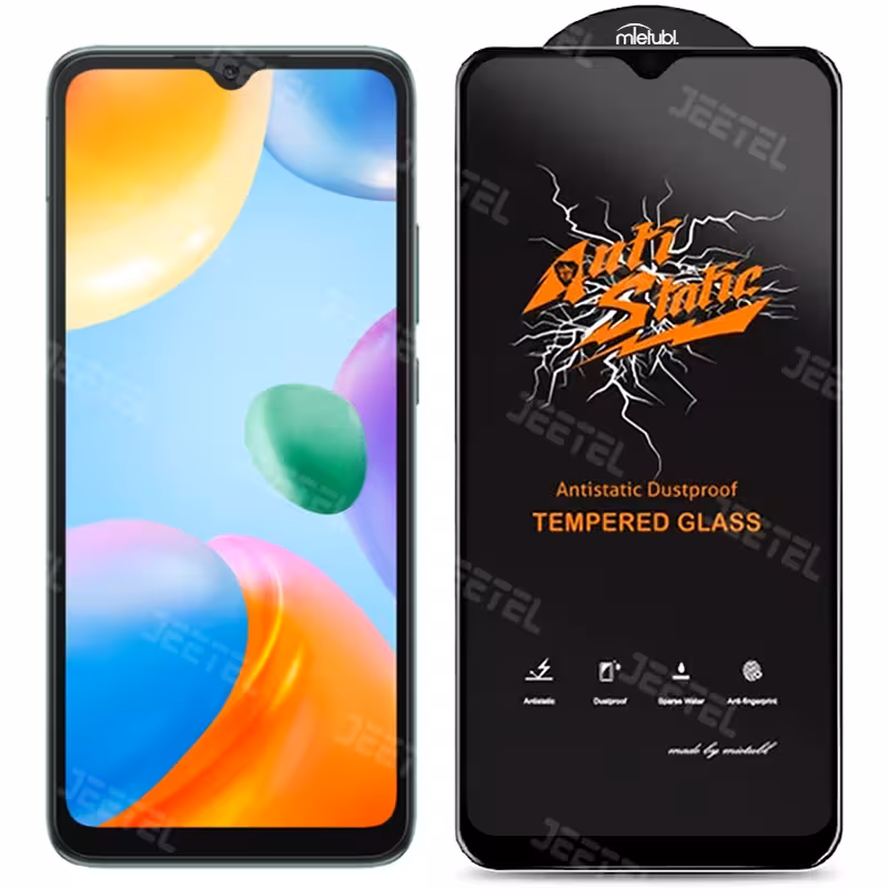 محافظ صفحه نمایش گوشی Xiaomi Redmi 10C / Poco C40 آنتی استاتیک اورجینال (Mietubl)