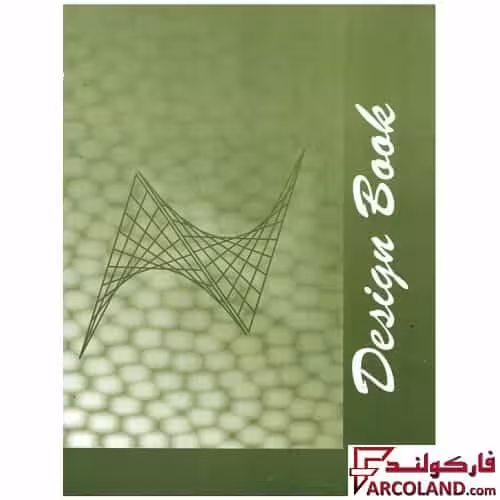 دفتر شطرنجی جلد مقوایی سایز A4 ته چسب 50 برگ 0.5 سانتی متری سایز رحلی
