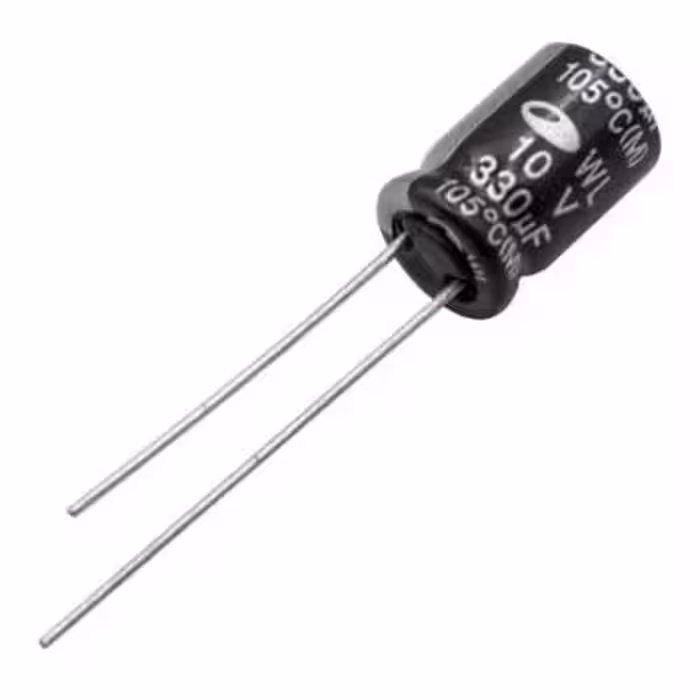 مجموعه 33 عددی خازن الکترولیتی 330uF / 10V کره ای مارک SAMWHA سری WL
