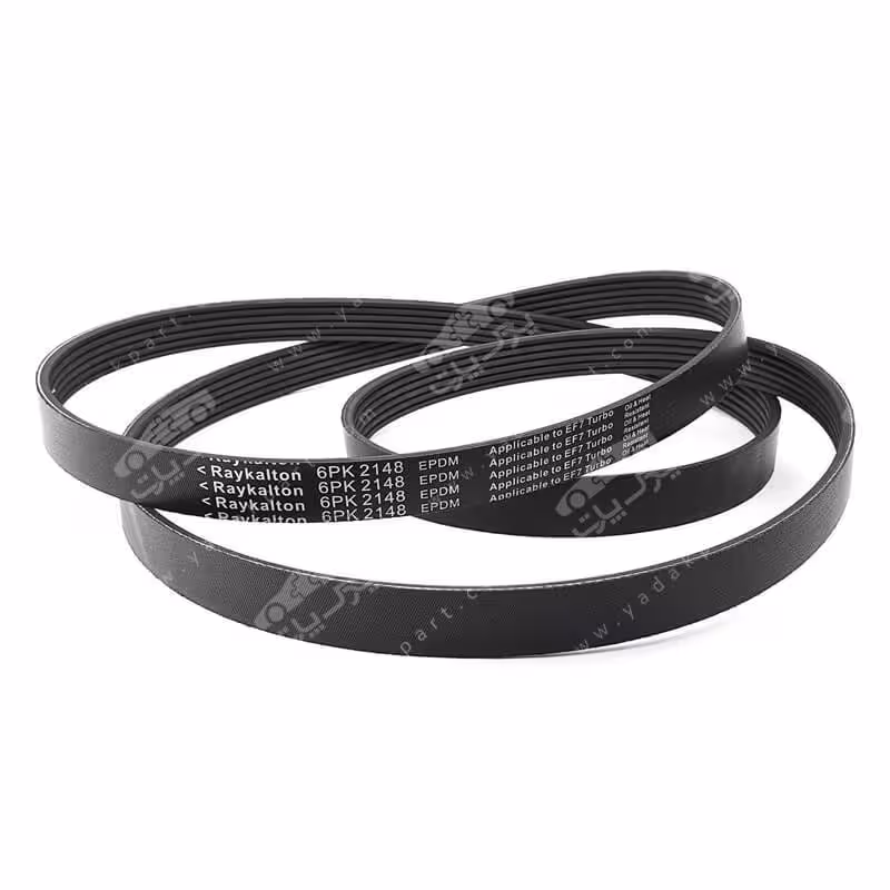 تسمه دینام فرمان برقی ایساکو 6pk2148 دنا