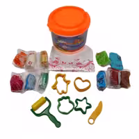 خمیر بازی 10 رنگ سطلی نوآوران 36