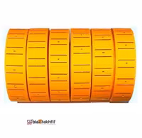 برچسب اتیکت زن مدل N 800 تانکس ترکیه 6 حلقه 800 عددی mm12*21