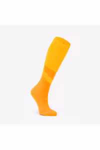 جوراب فوتبال کودکان نارنجی شمشیربازی بچه ها غرش می کنند Decathlon