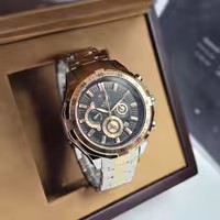 ساعت مچی مردانه سه موتور فعال کرنوگراف کاسیو ادیفایس  Casio Edifice