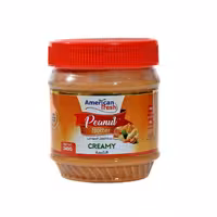 کره بادام زمینی کرمی امریکن فرش 340 گرم