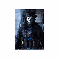 تابلو متال پوستر a4 طرح Ghost