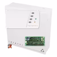 کنترل پنل 4 زون باسیم با قابلیت دو برابر شدن شامل کی پد 636K + جعبه فلزی برند پارادوکس