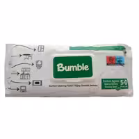 دستمال مرطوب تمیز کننده سطوح بامبل Bumble Surface Cleanig Towel بسته 50 عددی