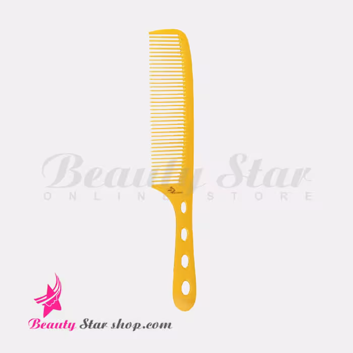 شانه فلزی دسته دار رزونال طلایی