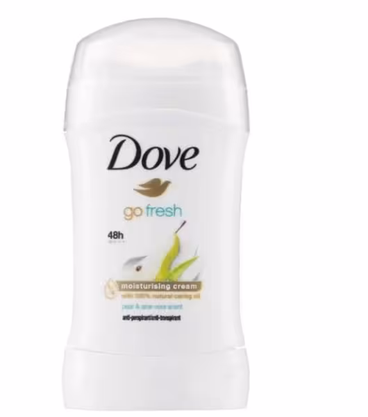 استیک ضد تعریق زنانه داو مدل go fresh رایحه گلابی و آلوئه ورا حجم 40 میل