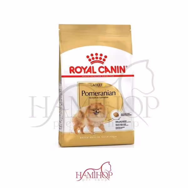 غذای سگ بالغ پامرانین رویال کنین Pomeranian Adult وزن3 کیلوگرم