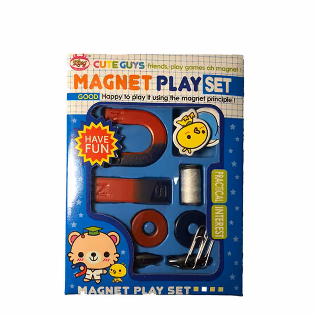 ست اسباب بازی آهن ربا مدل Magnet Play Set مجموعه 9 عددی