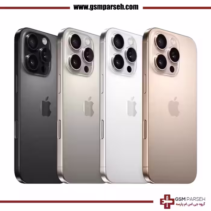 درب پشت آیفون 16 پرو مکس ( Apple iPhone 16 ProMax) - با شیشه دوربین