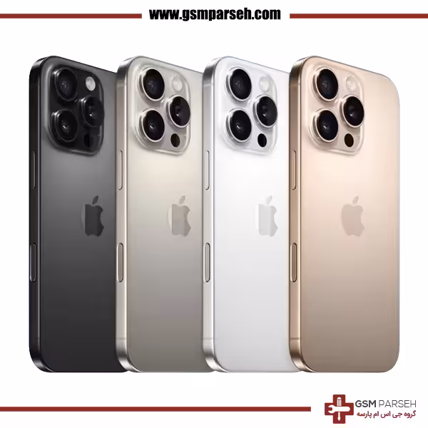 درب پشت آیفون 16 پرو مکس ( Apple iPhone 16 ProMax) - با شیشه دوربین