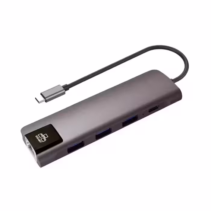 هاب 5 پورت Type-C کی نت مدل K-NET K-MFCMS205