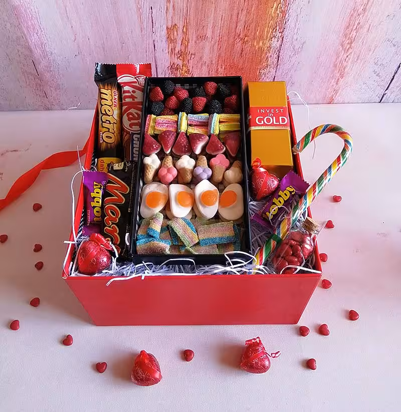 جعبه پاستیل و شکلات شماره 3