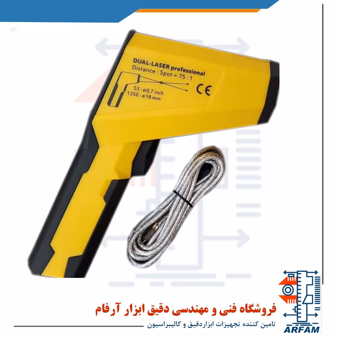 دماسنج دیجیتالی مادون قرمز بدون کارتن تروتک مدل TP10