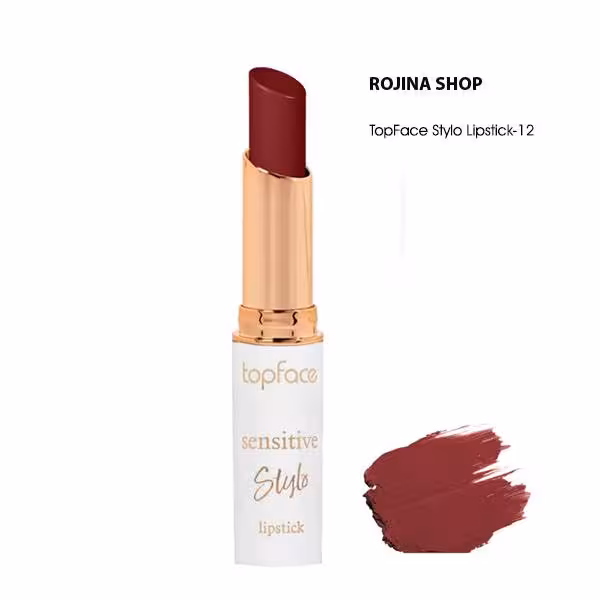 رژ لب جامد گیاهی تاپ فیس شماره 12