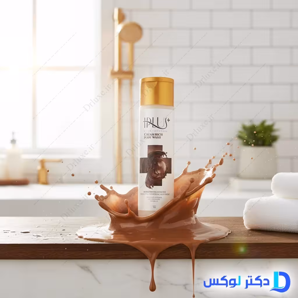 شامپو بدن کرمی شکلات تلخ آی پلاس