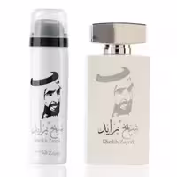 ست ادکلن و اسپری مردانه شیخ زاید سفید Sheikh Zayed White حجم 80 میلی لیتر